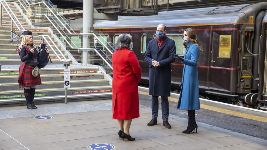 Prinz William und Herzogin Kate in Edinburgh, 2020