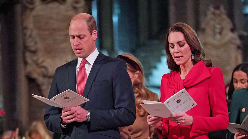 Prinz William und Herzogin Kate in der Westminster Abbey im Dezember 2021