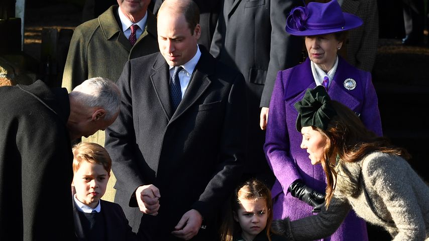 Prinz William und Herzogin Kate mit Prinz George und Prinzessin Charlotte im Dezember 2019