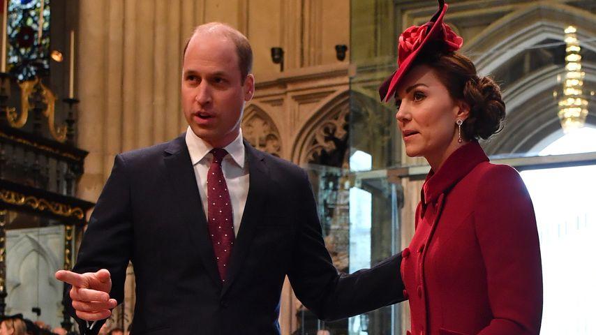 Prinz William und Herzogin Kate im März 2020