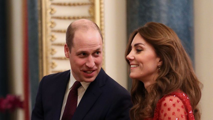 Prinz William und Herzogin Kate im Januar 2020