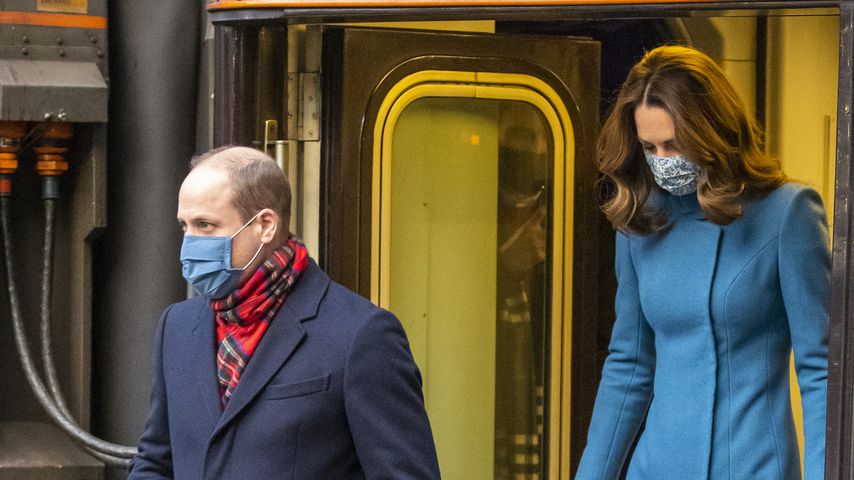 Prinz William und Herzogin Kate im Dezember 2020