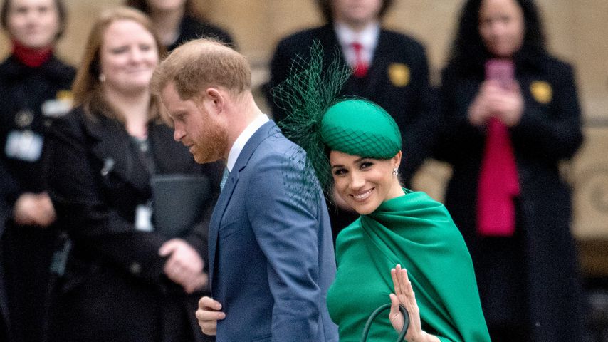 Prinz William und Herzogin Meghan, März 2020