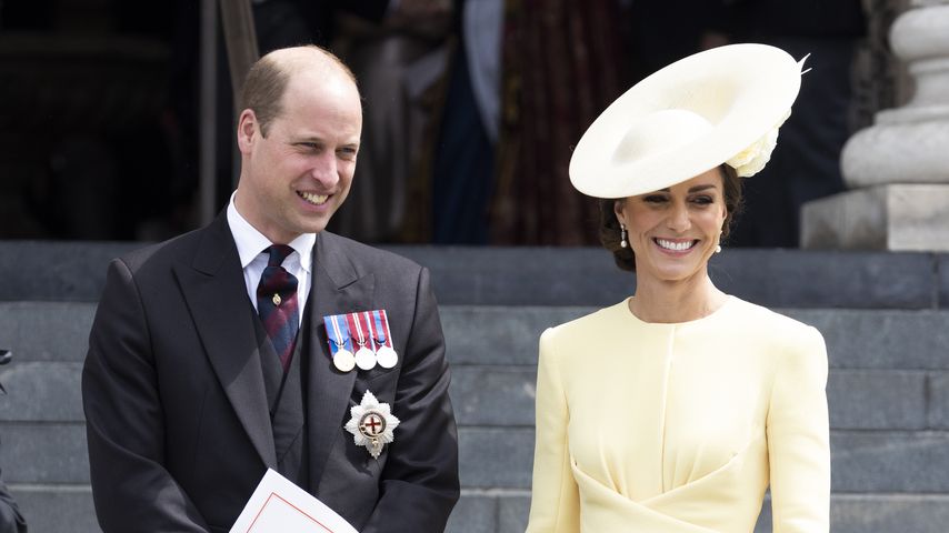 Prinz William und Herzogin Meghan vor der St. Pauls Kathedrale im Juni 2022