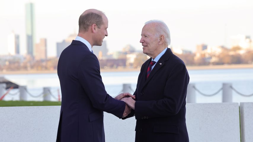 Prinz William und Joe Biden, Dezember 2022