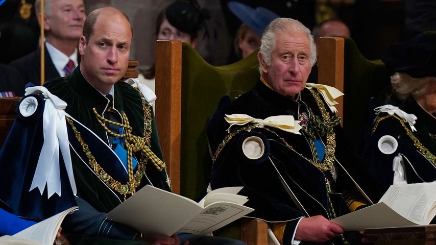Prinz William und König Charles im Juli 2023