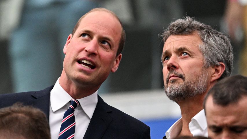 Prinz William und König Frederik jubeln bei dem EM-Spiel!