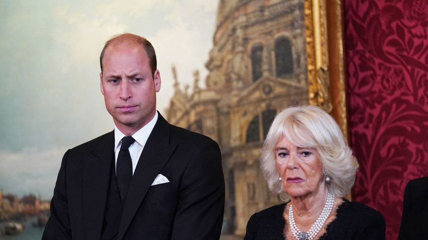 Prinz William und Königsgemahlin Camilla im September 2022 in London