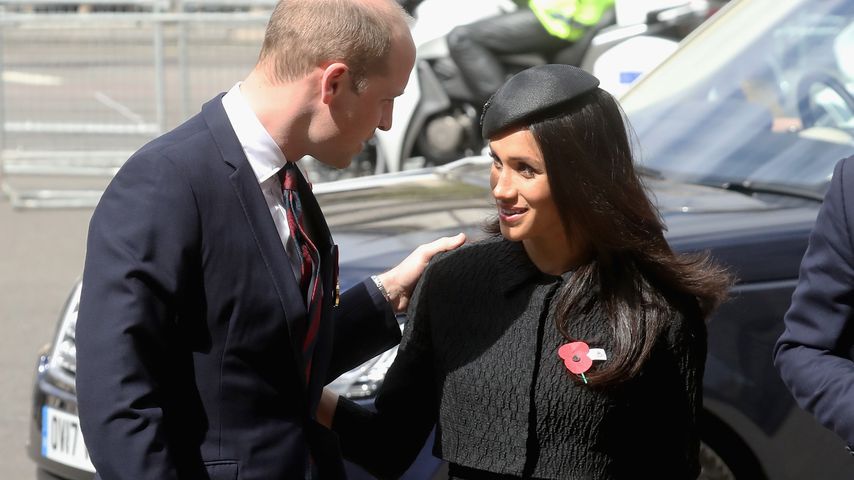Prinz William und Herzogin Meghan in London im April 2018