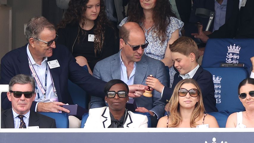 Prinz William und Prinz George im Juli 2023