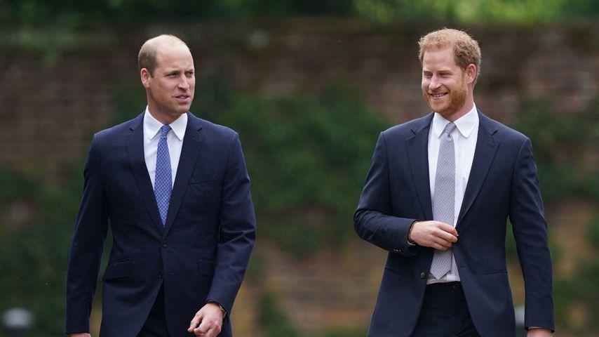 Prinz William und Prinz Harry, Juli 2021