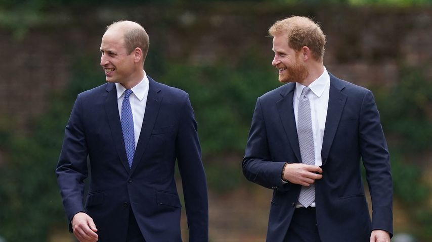 Prinz William und Prinz Harry im Juli 2021