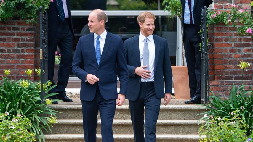 Prinz William und Prinz Harry im Juli 2021