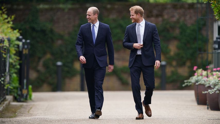 Prinz William und Prinz Harry im Juli 2021