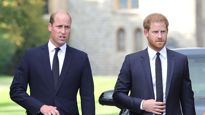 Prinz William und Prinz Harry im September 2022