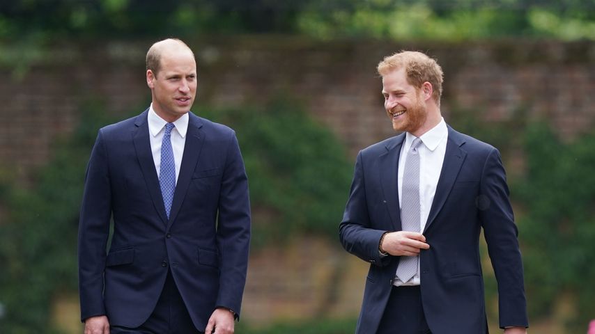 Prinz William und Prinz Harry im Juli 2021