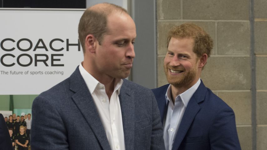 Prinz William und Prinz Harry in London, 2017