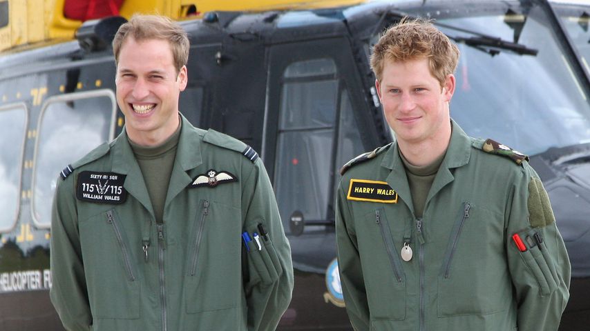 Prinz William und Prinz Harry im Jahr 2009