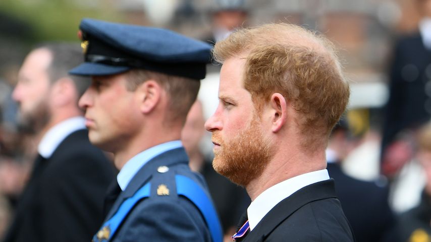 Prinz William und Prinz Harry im September 2022
