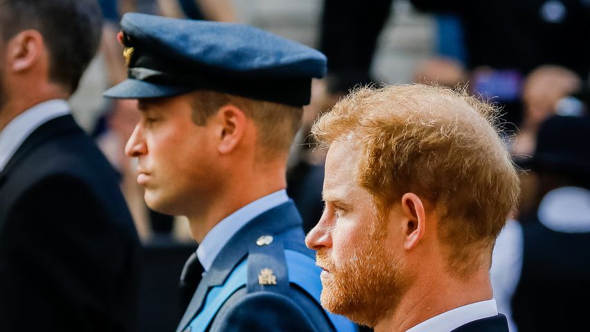Prinz William und Prinz Harry im September 2022