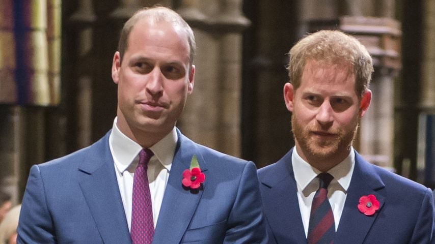 Prinz William genießt Fußballspiel mit Harrys alten Kumpels