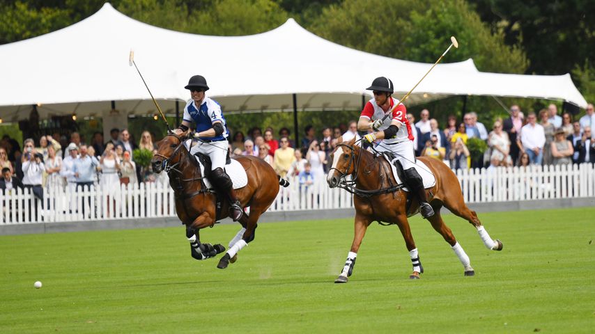 Prinz William und Prinz Harry beim King Power Royal Charity Polo Day 2019
