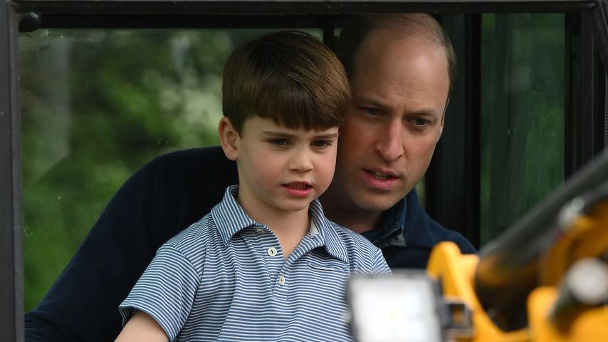 Prinz William und Prinz Louis bei einer Wohltätigkeitsveranstaltung im Mai 2023
