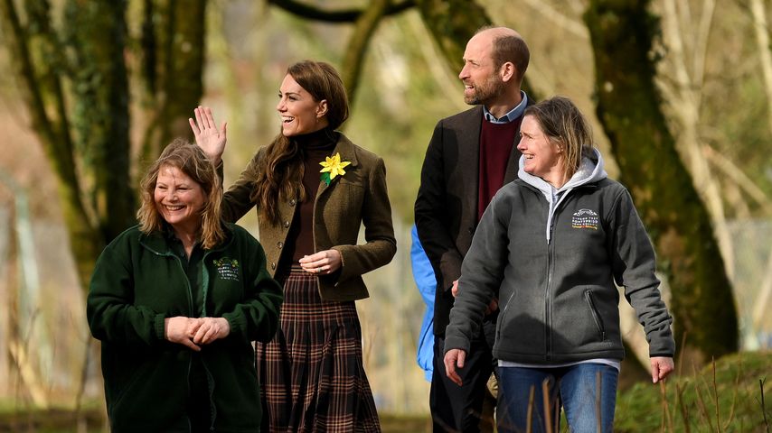 Prinz William und Prinzessin Kate in Wales