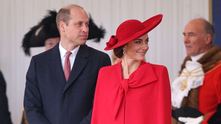 Ganz in Rot: So auffällig ist Prinzessin Kates neues Outfit!