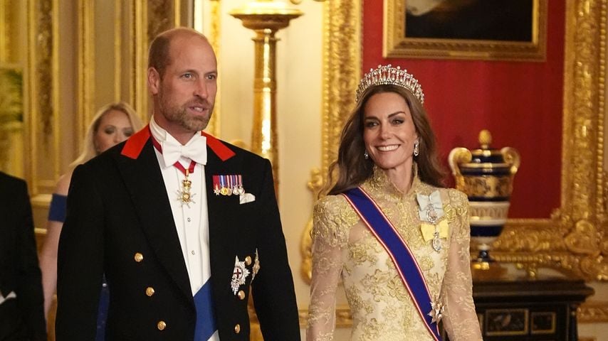 Prinz William und seine Kate zeigen seltene Zärtlichkeit