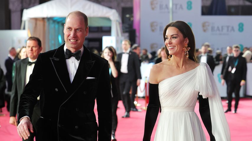 Prinz William und Kate strahlen bei den diesjährigen BAFTAs