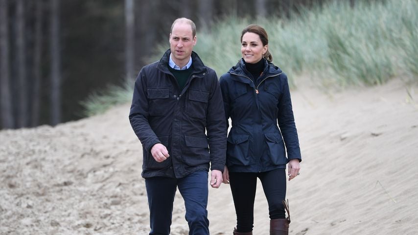 Prinz William und Prinzessin Kate in Wales