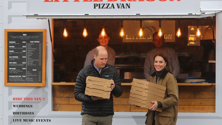 Prinz William mit Prinzessin Kate im April 2023