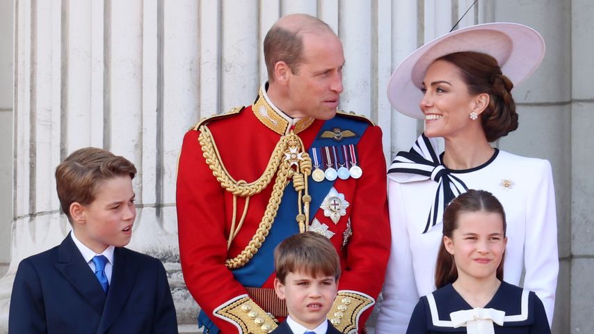Prinz William und Prinzessin Kate und ihre Kids George, Charlotte und Louis