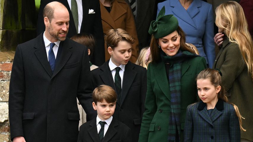 Prinz William und Prinzessin Kate mit ihren Kindern George, Louis und Charlotte