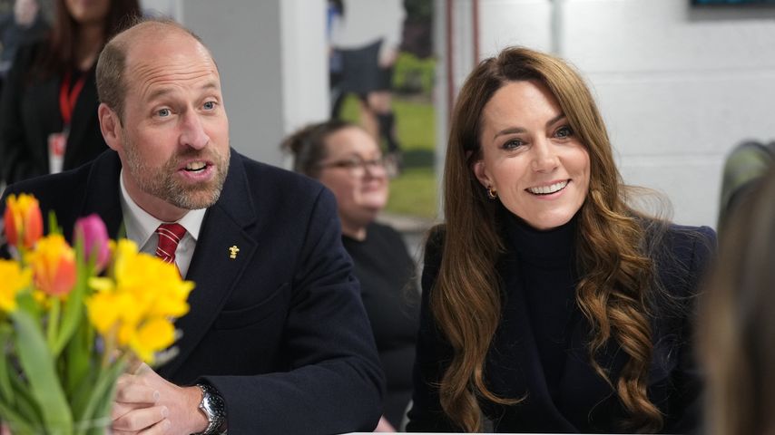 Prinz William und Prinzessin Kate in Wales, März 2025