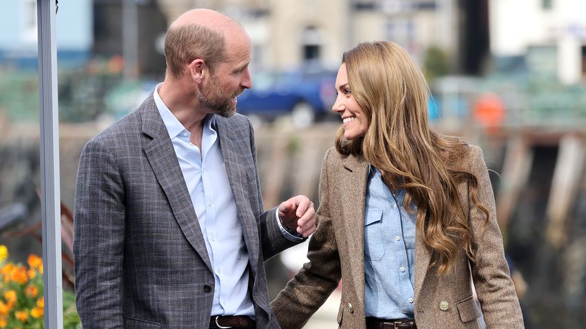 Prinz William und Prinzessin Kate in in Tobermory, Schottland, 2025