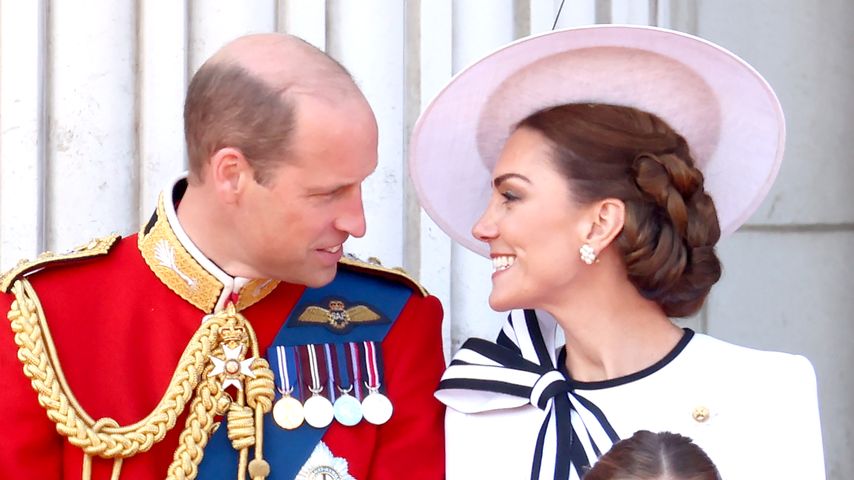 Prinz William und Prinzessin Kate bei Trooping the Colour im Juni 2024