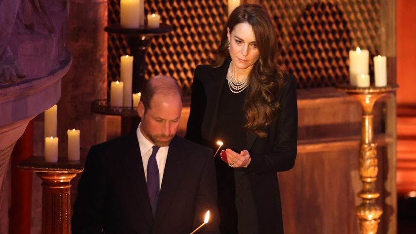 Prinz William und Prinzessin Kate gedenken Holocaust-Opfern
