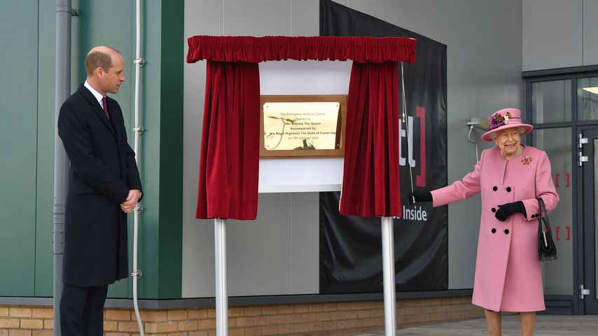 Prinz William und Queen Elizabeth II. im Oktober 2020