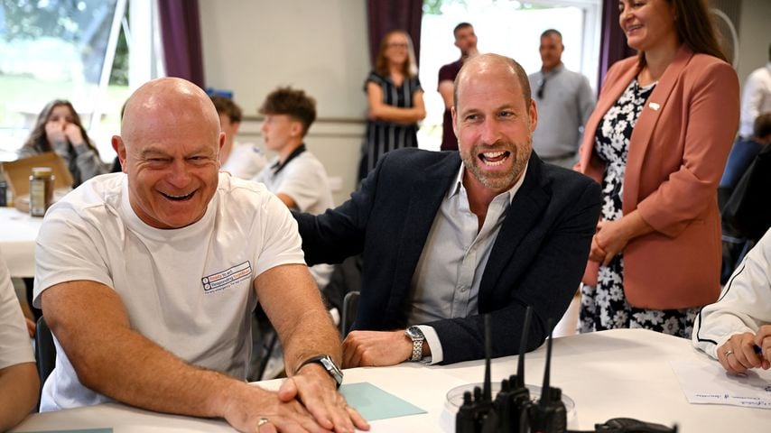 Prinz William und Ross Kemp beim Launch des NET-"Ready Together"-Toolkits in Ilminster