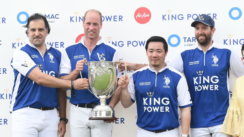 Pokal-Jubel: Prinz William besiegte Harry im Polo-Turnier