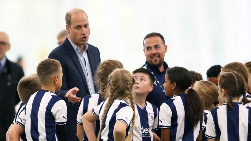 Prinz William im St. George's Park im Oktober 2022