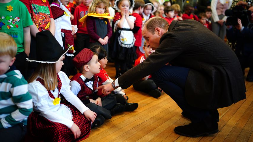 Prinz William am St. David's Day in Wales im März 2024