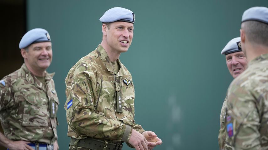 Als neuer Oberst: Prinz William erhält Geschenke für Familie