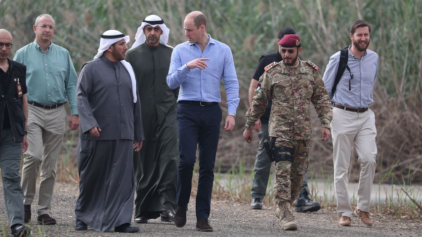 Prinz William in Kuwait im November 2019