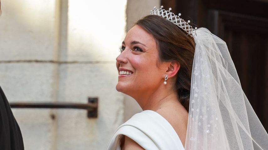 Prinzessin Alexandra von Luxemburg zeigt ihr Baby in Paris