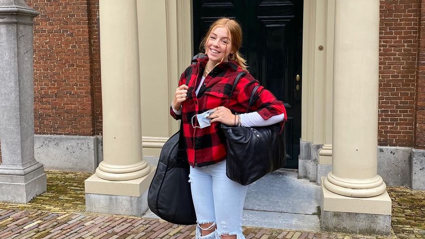 Prinzessin Alexia der Niederlande an ihrem ersten Schultag im UWC Atlantic College
