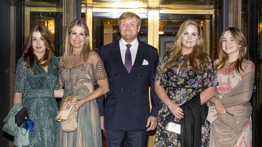 Königin Máxima verbringt glamourösen Abend mit ihrer Familie