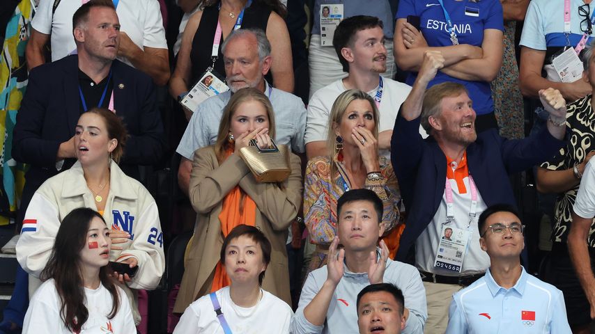 So sehr fiebern die niederländischen Royals bei Olympia mit!